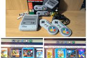 Nintendo SNES mini classic with 200 games