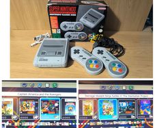 Nintendo SNES mini classic with 200 games