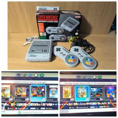Nintendo SNES mini classic with 200 games
