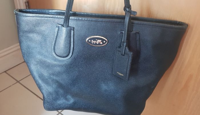 Leather Coach Bag