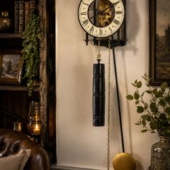 Hermle Skeleton-Design  Pendulum Wall Clock