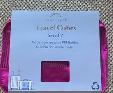 Set of 7 Pink Packing Cubes