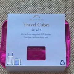 Set of 7 Pink Packing Cubes