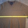 Magee 1866 Lunnaigh V-Neck Sweater - 100% Lambswool - Brown - Size XL Image 5