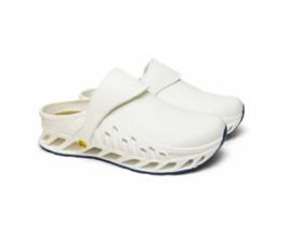 Dr Scholl Professional Clogs Evoflex - Size Eu45 - Uk10.5 - Original White Sterilisable And Anti-slip