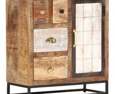 Sideboard 60x30x70 cm Solid Reclaimed Wood
