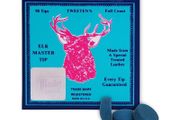 Elk Master Snooker Cue Tip Box of 50 - FREE DELIVERY
