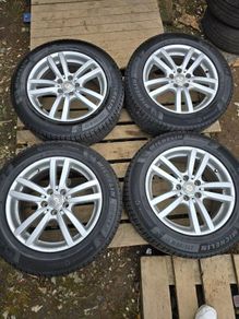 17" 5x112 ENKEI Clean Set