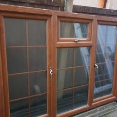 Double glazed PVC windows