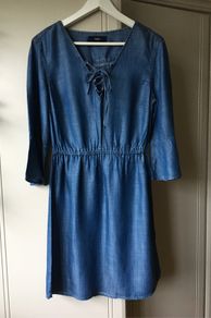 Next womens denim dress, size 8