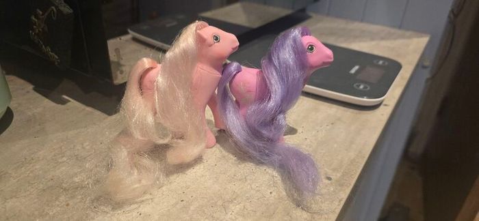 Dup Bundle 2 x Flutter ponies Lily and Honeysuckle MLP G1 My Little Pony