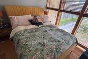 King size bed with matress
