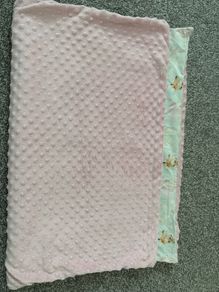 Baby girl blankets 8 items