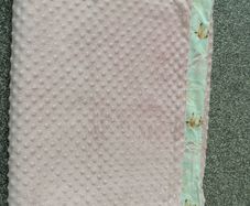 Baby girl blankets 8 items