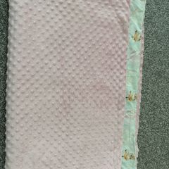 Baby girl blankets 8 items