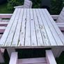 Wooden garden furniture Image 4