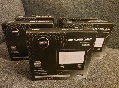 20W LED Outdoor Flood Light IP67 6500K