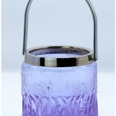 Alexandrite Neodymium Purple Glass Ice Effect Ice Bucket,