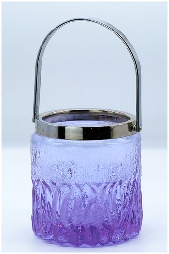 Alexandrite Neodymium Purple Glass Ice Effect Ice Bucket,