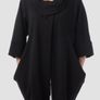 Joseph Ribkoff. FINAL REDUCTION  Less Than Half Price.  New Black Jacket In A Relaxed Style From Joseph Ribkoff . Length Is 37 Inches Image 8