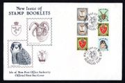 1980 Isle of Man Booklet Stamps Commemorative Stamps First Day Covers (FDC)
