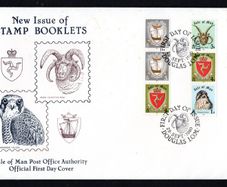 1980 Isle of Man Booklet Stamps Commemorative Stamps First Day Covers (FDC)