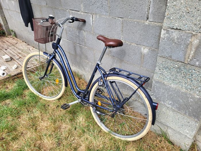 ELOPS 520 city bike dark blue