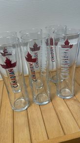 beer glasses Canadian Malson