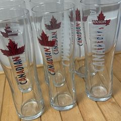 beer glasses Canadian Malson
