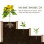 470L Raised Garden Bed, 3-Tier Planter Kit, Elevated Wooden Planters for Garden, Yard & Patio, 124 x 124 x 56 cm Image 5