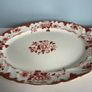 Reduced Powell Bishop and Stioner antique xxl English Ironstone 20 inch oriental ivory platter Image 3
