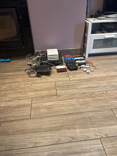 Game consoles for parts joblot