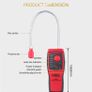 Gas Analyzer Combustible gas detector port flammable natural gas Leak Location Determine meter Tester Sound Light Alarm Image 4