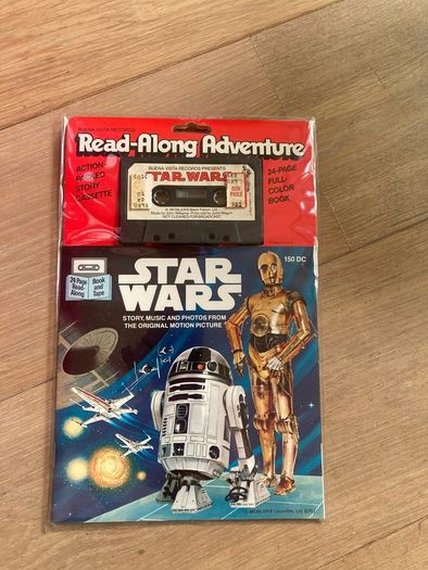 vintage star wars read along adventure