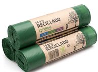 main image for ad 100% Recycled Bin Liners, Heavy Duty 50L, 30 Bin Bags