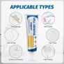 Filler Repair Kit,Wall Mending Agent White with Drywall Patch,Scraper,Sandpaper,Nozzle Extender,Kit for Repairing Holes,Peeling,Graffiti,Cracks Image 3