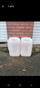 water container  25 liter each