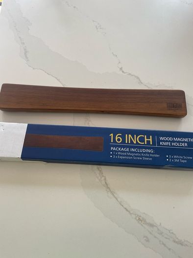 Wood Magnetic Knife Holder 16 Inch