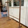 Antique Wooden Towel Rail Image 3