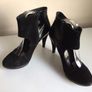 Ladies Gino Vaello Black patent leather and suede high heel court shoes Eu 40 size 6.5 Image 3