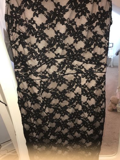 Beautiful Black Lace Dress size 8