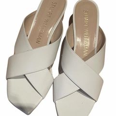 Stuart Weitzman white sandal size 39.5