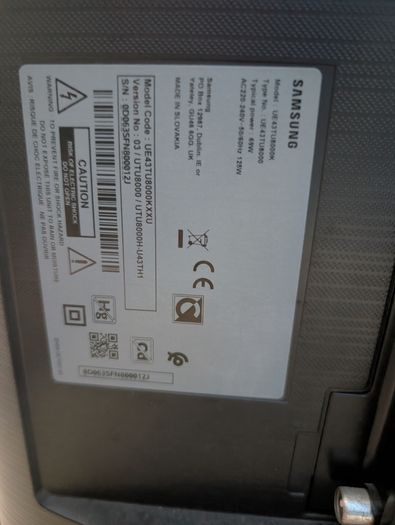Samsung 43 Inch Crystal UHD