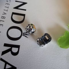 New genuine pandora head over heels charm silver clip