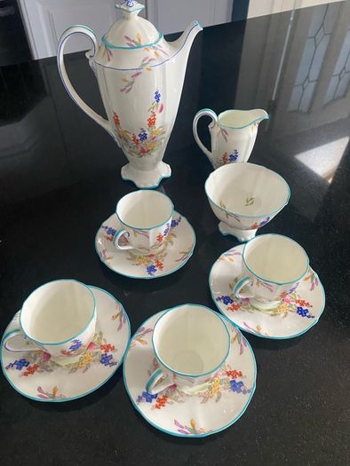 Royal Doulton  coffee set 1938 Art Deco