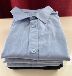 Bundle of School Shirts and Trousers