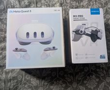 Meta Quest 3(128gb) + bobovr M3 Pro headstrap