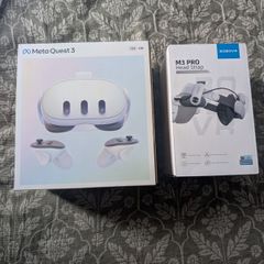 Meta Quest 3(128gb) + bobovr M3 Pro headstrap