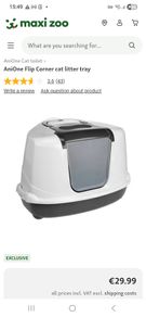 cat litter corner box