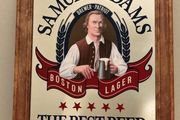 Vintage Sam Adams Mirror